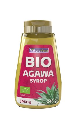 SYROP Z AGAWY JASNY BIO 245 g - NATURAVENA NATURAVENA BIO