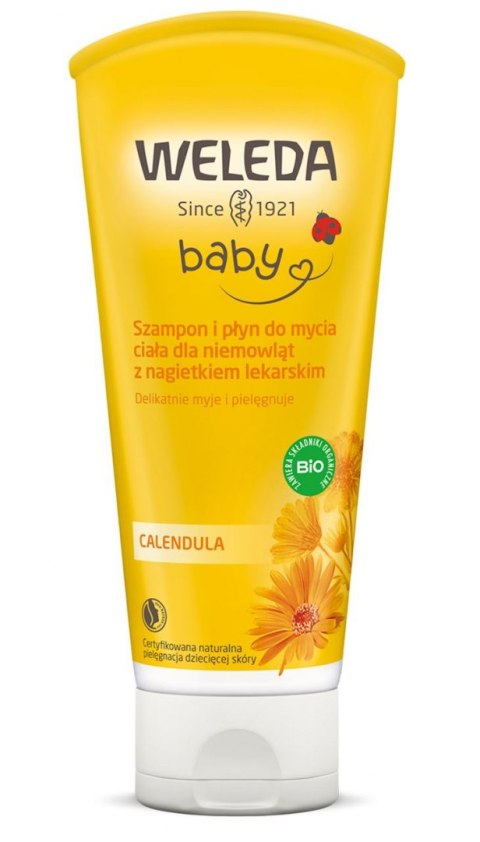 SZAMPON I PŁYN DO MYCIA DLA NIEMOWLĄT ECO 200 ml - WELEDA WELEDA (kosmetyki)