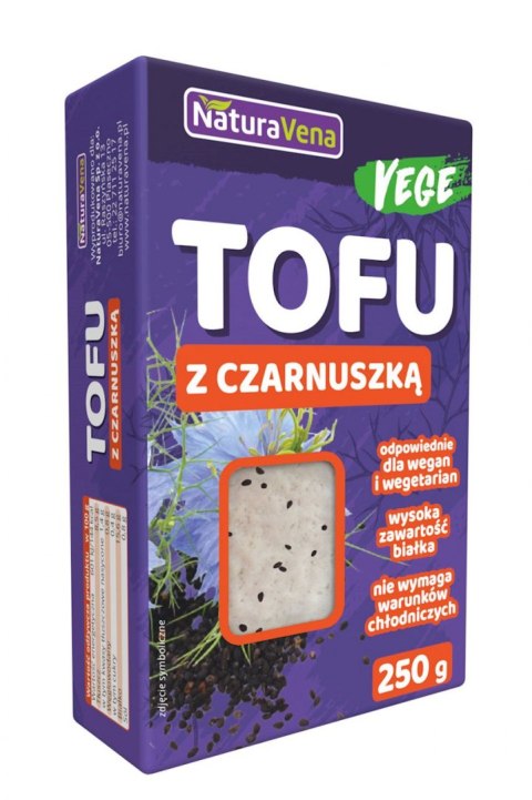 TOFU Z CZARNUSZKĄ 250 g - NATURAVENA NATURAVENA