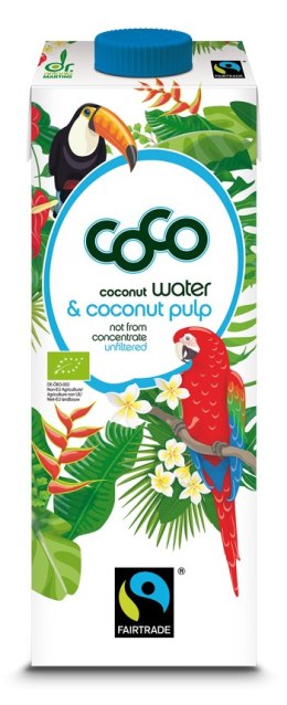 COCONUT MILK - NAPÓJ KOKOSOWY DO PICIA BIO 1 L - COCO (DR MARTINS) COCO DR. MARTINS (wody kokosowe, napoje kokosowe)