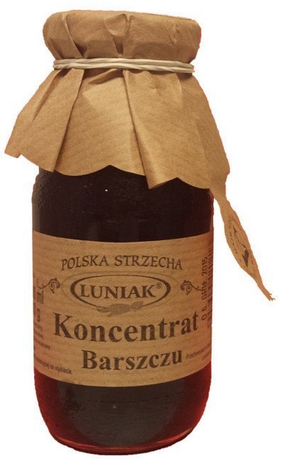 BARSZCZ CZERWONY KONCENTRAT 200 ml - LUNIAK LUNIAK (przetwory warzywne, owocowe)