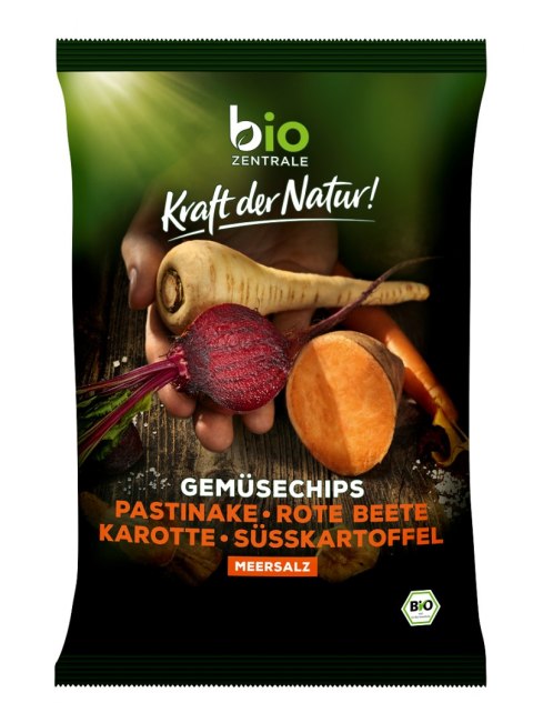 CHIPSY WARZYWNE SOLONE BEZGLUTENOWE BIO 90 g - BIO ZENTRALE BIO ZENTRALE (produkty spożywcze)