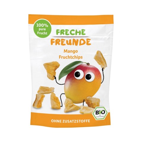 CHIPSY Z MANGO DLA DZIECI BEZGLUTENOWE BIO 14 g - FRECHE FREUNDE FRECHE FREUNDE (musy owocowe, przekąski)