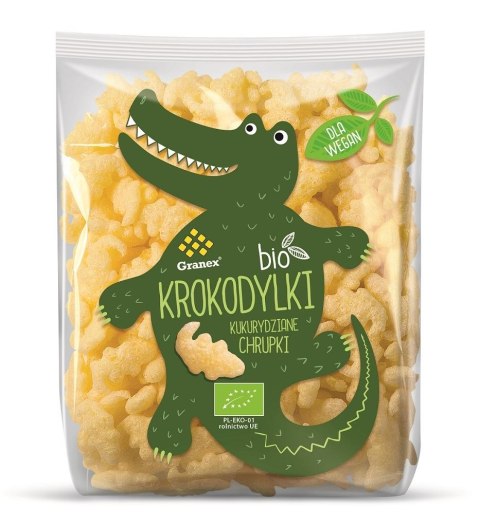 CHRUPKI KUKURYDZIANE KROKODYLKI BIO 80 g - GRANEX GRANEX (chrupki kukurydziane)