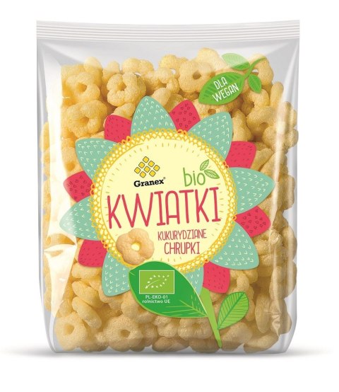 CHRUPKI KUKURYDZIANE KWIATKI BIO 80 g - GRANEX GRANEX (chrupki kukurydziane)