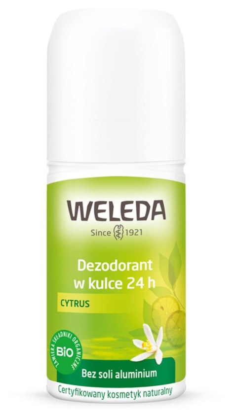 DEZODORANT W KULCE 24 h CYTRUSOWY ECO 50 ml - WELEDA WELEDA (kosmetyki)