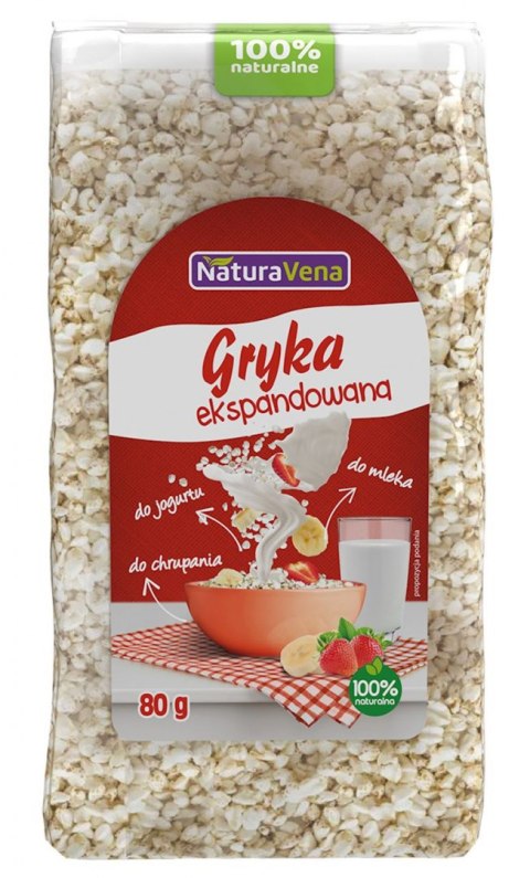 GRYKA EKSPANDOWANA 80 g - NATURAVENA NATURAVENA