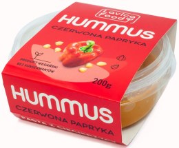 HUMMUS CZERWONA PAPRYKA 200 g - LAVICA FOOD LAVICA FOOD (hummusy, pasty)