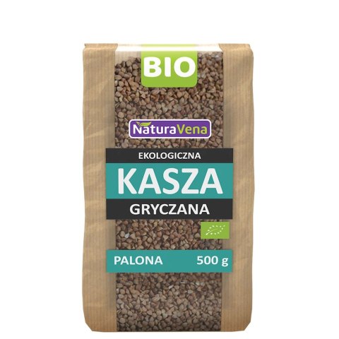 KASZA GRYCZANA PALONA BIO 500 g - NATURAVENA NATURAVENA BIO