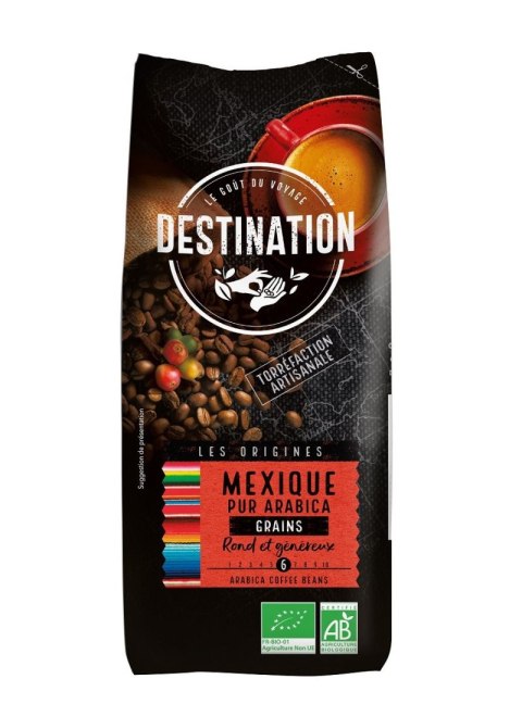 KAWA ZIARNISTA ARABICA 100 % MEKSYK FAIR FOR LIFE BIO 1 kg - DESTINATION DESTINATION (kawy)