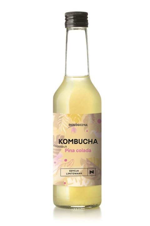 KOMBUCHA KOKTAJLOWA PINA COLADA BIO 270 ml - DELIKATNA (ZAKWASOWNIA) DELIKATNA (Zakwasownia)