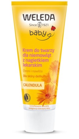 KREM DO TWARZY DLA NIEMOWLĄT Z NAGIETKIEM LEKARSKIM ECO 50 ml - WELEDA (BABY) WELEDA (kosmetyki)