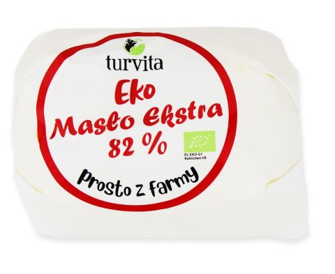 MASŁO EXTRA OSEŁKA (82 % TŁUSZCZU) BIO 200 g - TURVITA TURVITA (nabiał z mleka krowiego)