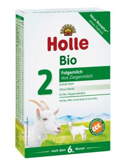 MLEKO KOZIE 2 NASTĘPNE DLA NIEMOWLĄT PO 6 MIESIĄCU BIO 400 g - HOLLE HOLLE (żywność dla niemowląt)