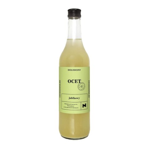 OCET JABŁKOWY 4 % NIEFILTROWANY BIO 500 ml - DELIKATNA DELIKATNA (kombucha, kimchi, zakwas)