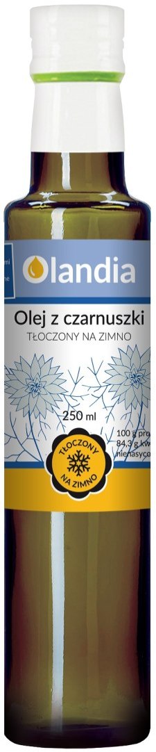 OLEJ Z CZARNUSZKI TŁOCZONY NA ZIMNO 250 ml - OLANDIA OLANDIA (oleje)