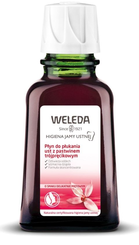 PŁYN DO PŁUKANIA UST Z PASTWINEM TRÓJPRĘCIKOWYM ECO 50 ml - WELEDA WELEDA (kosmetyki)