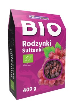 RODZYNKI SUŁTANKI BIO 400 g - NATURAVENA NATURAVENA BIO