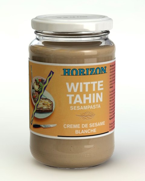 TAHINI BIAŁE (PASTA SEZAMOWA) BIO 350 g - HORIZON HORIZON (syropy, kremy orzechowe)