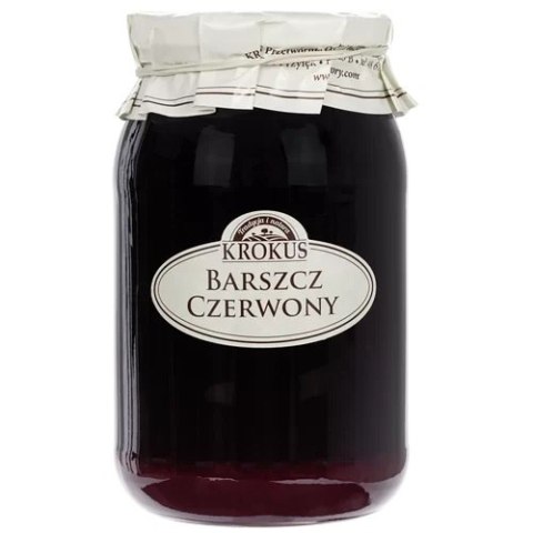 BARSZCZ CZERWONY BEZGLUTENOWY 830 ml - KROKUS KROKUS (przetwory owocowe i warzywne)