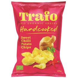 CHIPSY ZIEMNIACZANE SŁODKIE CHILI BIO 125 g - TRAFO TRAFO (chipsy warzywne i ziemniaczne)
