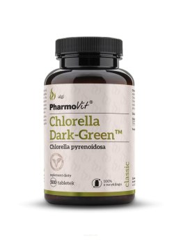 CHLORELLA DARK GREEN (1500 mg) 500 TABLETEK - PHARMOVIT (CLASSIC) PHARMOVIT (suplementy diety)