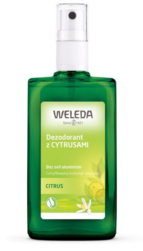 DEZODORANT W SPRAYU 24 h Z CYTRUSAMI ECO 100 ml - WELEDA WELEDA (kosmetyki)