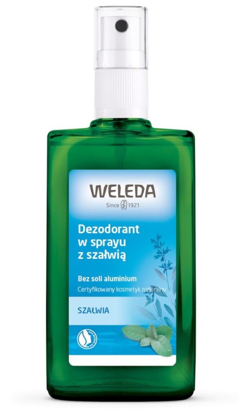 DEZODORANT W SPRAYU 24 h Z SZAŁWIĄ ECO 100 ml - WELEDA WELEDA (kosmetyki)