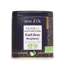 HERBATA CZARNA EARL GREY BIO 80 g - TERRE D'OC TERRE D'OC (herbaty)