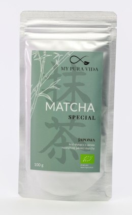 HERBATA ZIELONA MATCHA SPECIAL JAPOŃSKA BIO 100 g - MY PURA VIDA MY PURA VIDA (herbaty)
