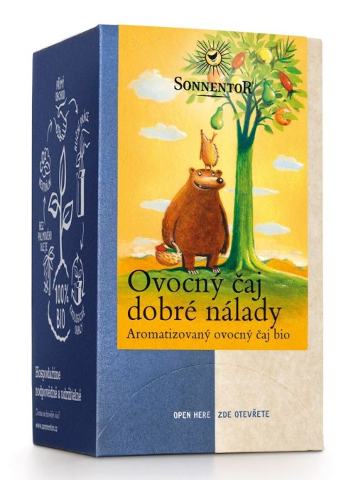 HERBATKA OWOCOWA RADOŚĆ (GOOD MOOD) BIO (18 x 2,5 g) 45 g - SONNENTOR SONNENTOR (herbaty)