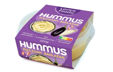 HUMMUS PIECZONY BAKŁAŻAN 200 g - LAVICA FOOD LAVICA FOOD (hummusy, pasty)