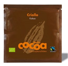 KAKAO CRIOLLO W PROSZKU FAIR TRADE BEZGLUTENOWE BIO 20 g - BECKS COCOA BECKS COCOA (kakao, czekolady do picia na gorąco)