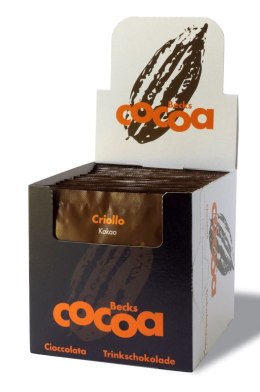 KAKAO CRIOLLO W PROSZKU FAIR TRADE BEZGLUTENOWE BIO 20 g - BECKS COCOA BECKS COCOA (kakao, czekolady do picia na gorąco)