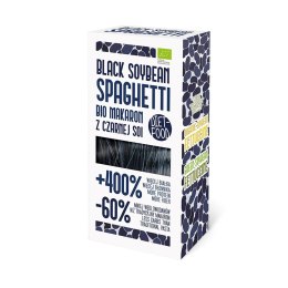 MAKARON PROTEINOWY (Z CZARNEJ SOI) SPAGHETTI BEZGLUTENOWY BIO 200 g - DIET-FOOD DIET-FOOD