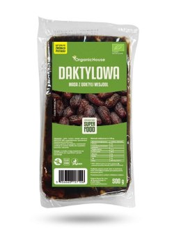 MASA DAKTYLOWA BEZGLUTENOWA BIO 500 g - ORGANICHOUSE ORGANICHOUSE (bionelki, daktyle, kremy daktylowe)