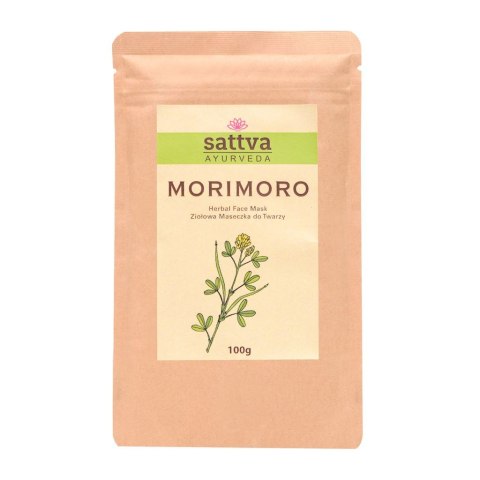 MASECZKA ZIOŁOWA DO TWARZY MORIMORO 100 g - SATTVA (AYURVEDA) SATTVA (kosmetyki ajurwedyjskie, kadzidełka)