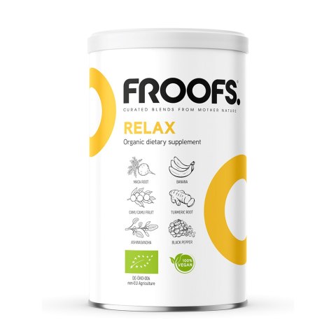 MIESZANKA RELAX W PROSZKU BIO 200 g - FROOFS