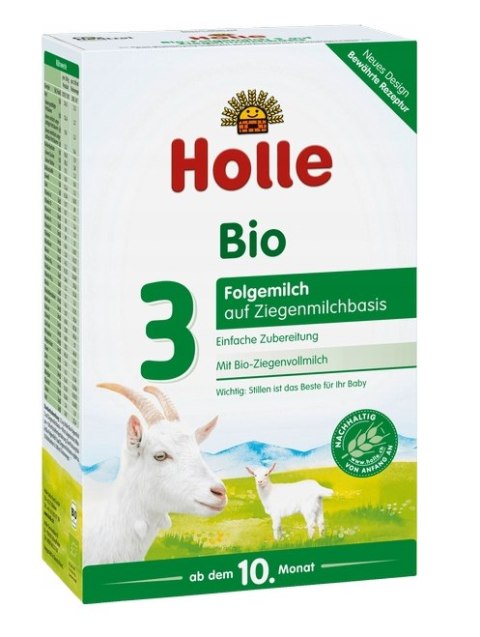 MLEKO KOZIE 3 NASTĘPNE DLA NIEMOWLĄT PO 6 MIESIĄCU DEMETER BIO 400 g - HOLLE HOLLE (żywność dla niemowląt)