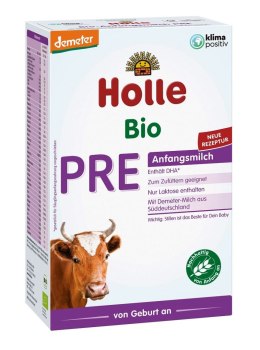 MLEKO KROWIE PRE POCZĄTKOWE DLA NIEMOWLĄT PO 6 MIESIĄCU BIO 400 g - HOLLE HOLLE (żywność dla niemowląt)