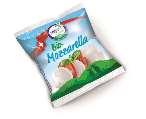 MOZZARELLA KULKA BIO 235 g (100 g) - ZUGER ZUGER (nabiał)