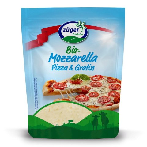 MOZZARELLA TARTA DO PIZZY BIO 150 g - ZUGER ZUGER (nabiał)