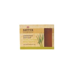 MYDŁO W KOSTCE DO CIAŁA TRAWA CYTRYNOWA 125 g - SATTVA (AYURVEDA) SATTVA (kosmetyki ajurwedyjskie, kadzidełka)