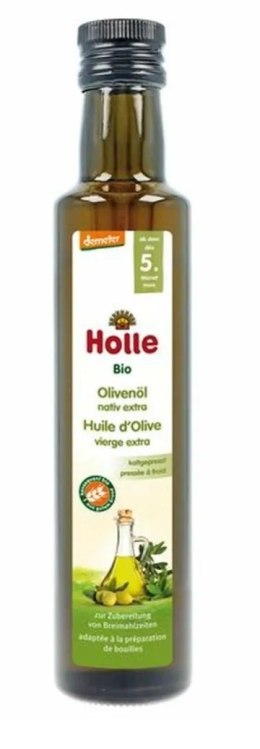 OLIWA Z OLIWEK EXTRA VIRGIN OD 5 MIESIĄCA DEMETER BIO 250 ml - HOLLE HOLLE (żywność dla niemowląt)