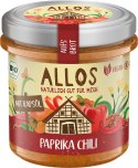 PASTA KREMOWA Z PAPRYKĄ I CHILI BEZGLUTENOWA BIO 140 g - ALLOS ALLOS (musy, musli, chałwa, syrop z agawy)