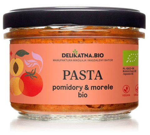 PASTA POMIDOROWA Z MORELAMI BIO 180 g - DELIKATNA (ZAKWASOWNIA) DELIKATNA (Zakwasownia)