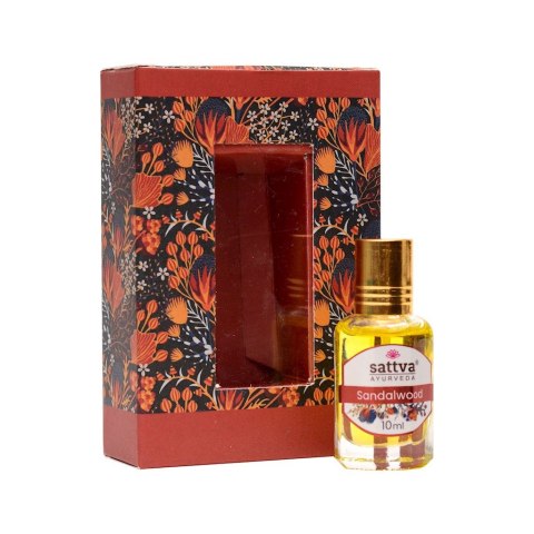 PERFUMY W OLEJKU DRZEWO SANDAŁOWE (ROLL-ON) 10 ml - SATTVA (AYURVEDA) SATTVA (kosmetyki ajurwedyjskie, kadzidełka)
