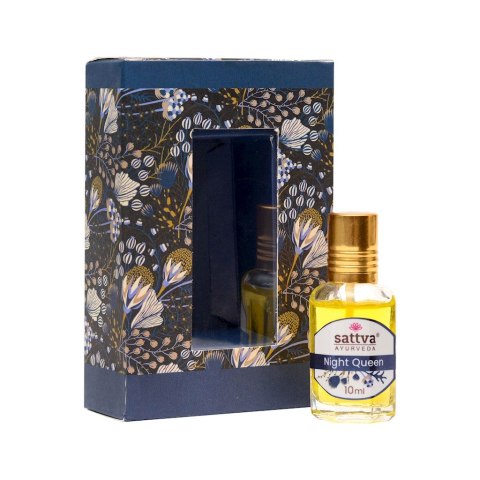 PERFUMY W OLEJKU KRÓLOWA NOCY (ROLL-ON) 10 ml - SATTVA (AYURVEDA) SATTVA (kosmetyki ajurwedyjskie, kadzidełka)