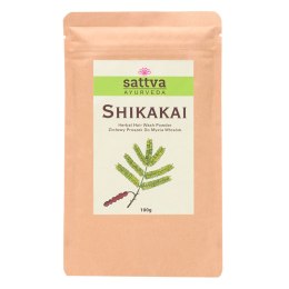 PROSZEK ZIOŁOWY DO MYCIA WŁOSÓW SHIKAKAI 100 g - SATTVA (AYURVEDA) SATTVA (kosmetyki ajurwedyjskie, kadzidełka)