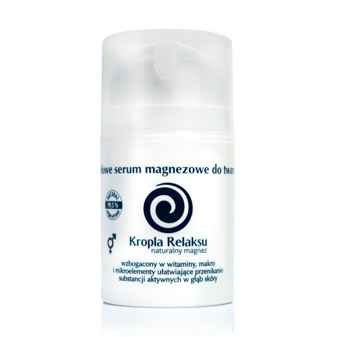 SERUM DO TWARZY MAGNEZOWE ŻELOWE 50 ml - KROPLA RELAKSU KROPLA RELAKSU (kosmetyki)